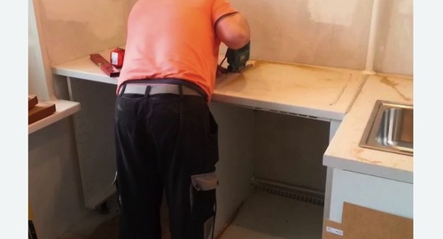 Сборка кухонного гарнитура. Развилка